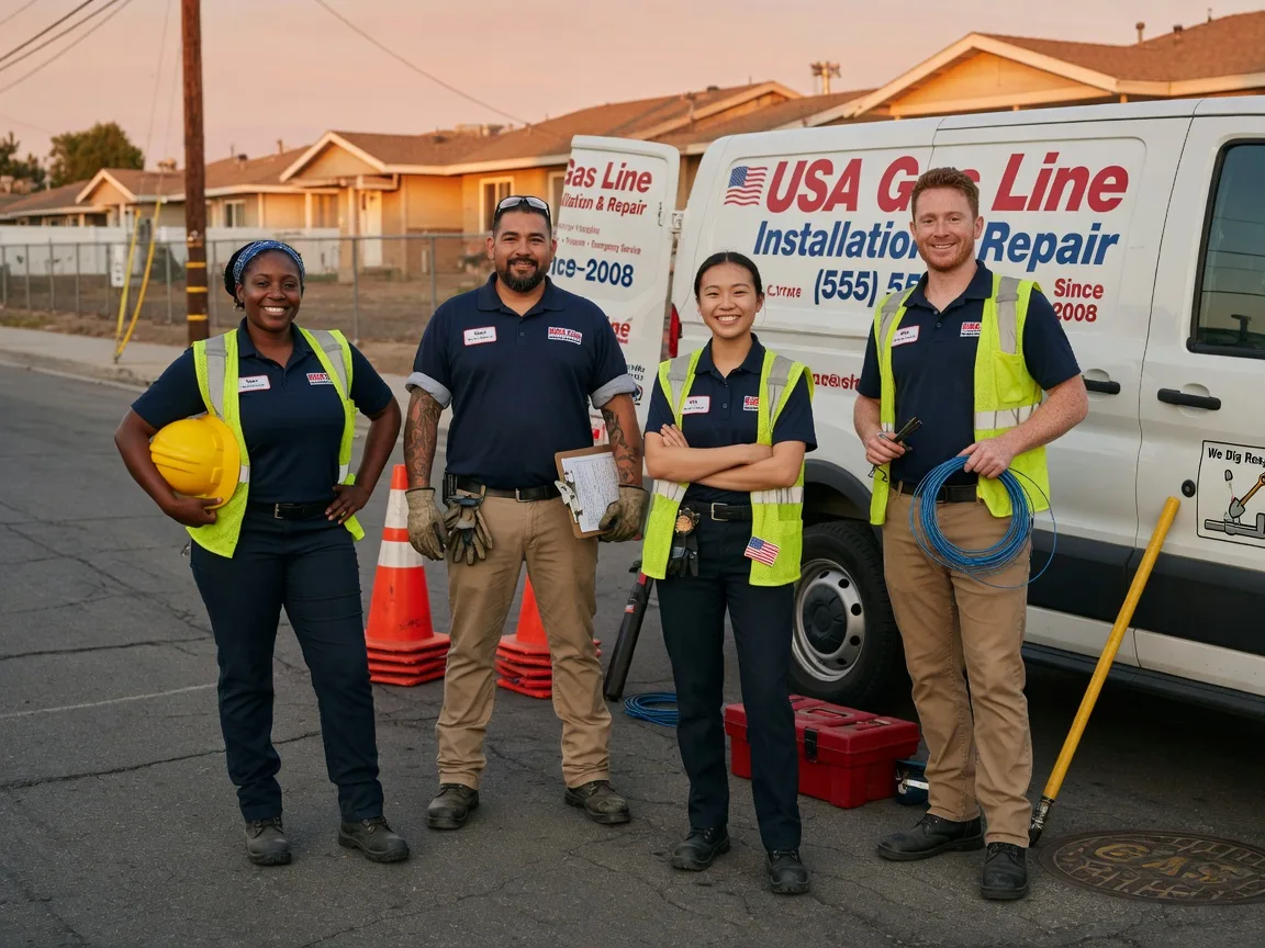 Gas Line Installation company in West Unity, OH